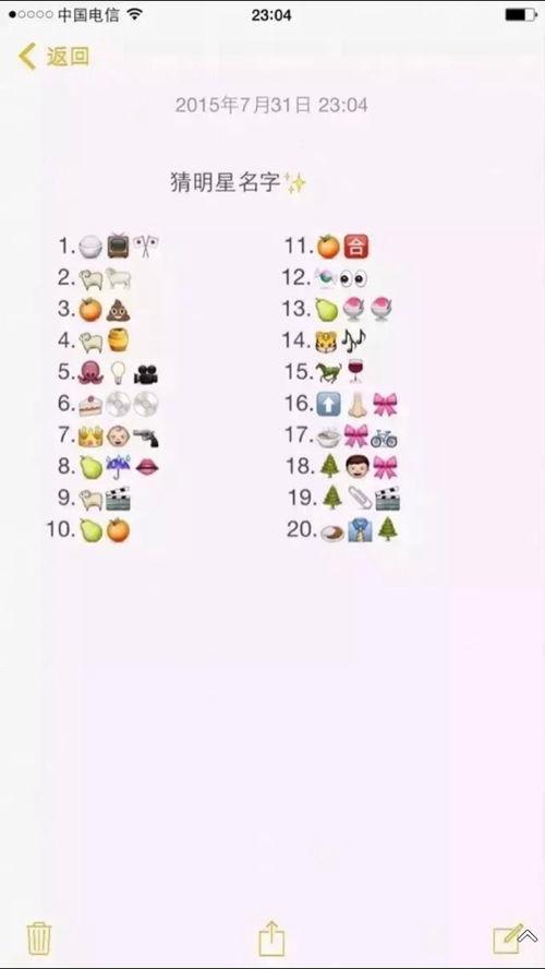 看图猜明星心碎